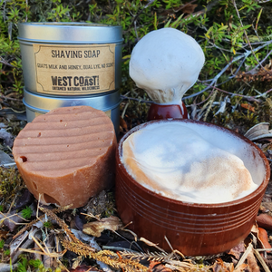 Shaving soap- Black Opium scent